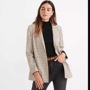 Madewell size XXL Regular Dorset Blazer in Albermarle Plaid